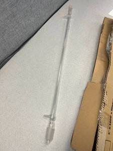 lot 16 image: West Condenser 2440 Joint End, Merco Glass, $100 Retail