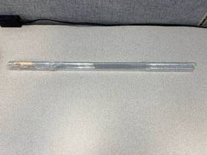 lot 28 image: 3 - 50ml Eudiometer 0.1 Graduated