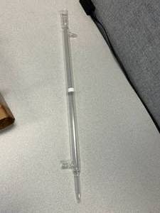 lot 29 image: 500mm West Condenser, Borosil Glass