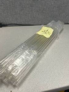lot 46 image: Bundle Of Glass Pyrex Tubes 9mm 2 Foot Tubes