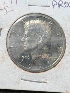 lot 68 image: 1971-S US PROOF KENNEDY HALF DOLLAR