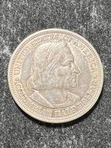 lot 103 image: 1893 US COLOMBIAN EXPO HALF DOLLAR