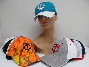 lot 36 image: Lot of 10 New Unused MN TWINS Baseball Hats #1
