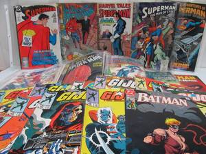 lot 75 image: Lot of Assorted Superhero Comic Books - Superman etc