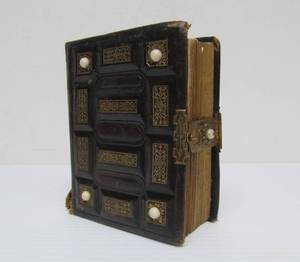 lot 123 image: Quality Early Antique Photo Album wSome Photos - Circa 1870s