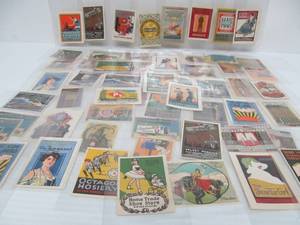 lot 130 image: Great Collection of 1930s era Advertising Poster Stamps