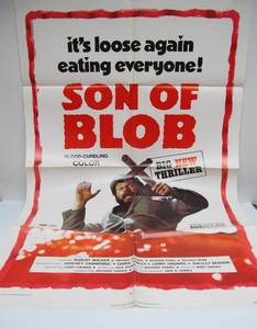lot 134 image: Vintage 1-Sheet Movie Poster SON OF BLOB