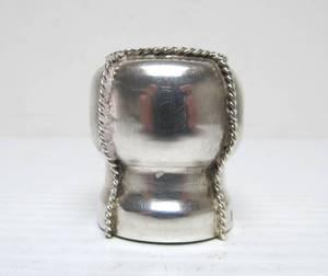 lot 104 image: Fantastic Antique Austrian Silver Collection #4 - J.C. Klinkosch Viennese Art Nouveau Bottle Stopper 