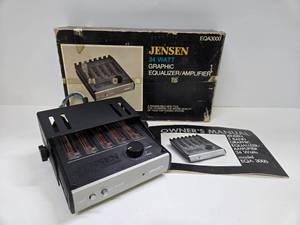 lot 291 image: Like-New Vintage JENSEN model EQA3000 Graphic EqualizerAmplifier