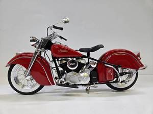 lot 278 image: Great Looking Larger Size Diecast INDIAN Motorcycle