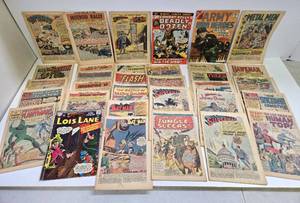 lot 288 image: Lot of Old Vintage Mostly Coverless Superhero Comics