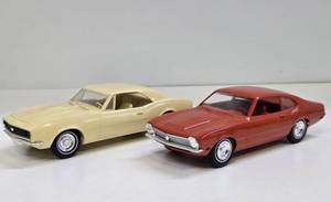 lot 367 image: 2 Original Vintage 1960s Auto Dealer Promo Cars