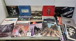 lot 383 image: Nice Estate Lot of Mostly Rock & Roll Vinyl Records #3