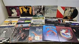 lot 384 image: Nice Estate Lot of Mostly Rock & Roll Vinyl Records #4