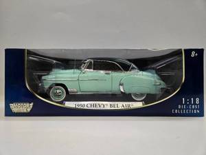 lot 305 image: Mint in Box Diecast Metal 1950 Chevy Bel Air