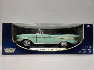lot 307 image: Mint in Box Diecast Metal 1957 Chevy Bel Air