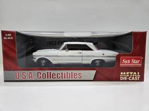 lot 314 image: Mint in Box Diecast Metal 1963 Chevy Nova