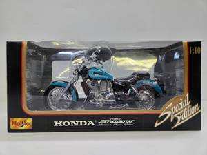 lot 315 image: Mint in Box Diecast Metal Honda Shadow Special Edition Motorcycle