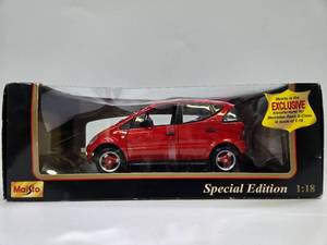lot 334 image: Mint in Box Diecast Metal 1997 Mercedes Benz A-Class