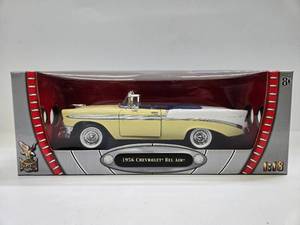lot 336 image: Mint in Box Diecast Metal 1956 Chevy Belair - Yellow
