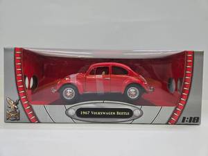 lot 338 image: Mint in Box Diecast Metal 1967 Volkswagen Beetle