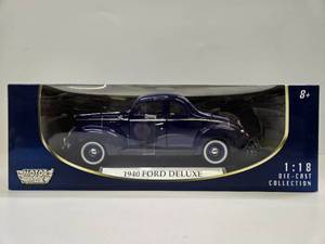 lot 341 image: Mint in Box Diecast Metal 1940 Ford Deluxe