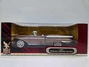 lot 343 image: Mint in Box Diecast Metal 1957 Mercury Turnpike Cruiser