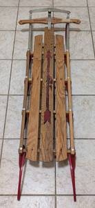 lot 50 image: Vintage Flexible Flyer Sled