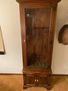 lot 150 image: Gun Cabinet - Wooden