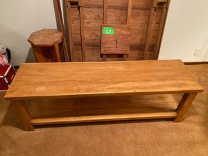 lot 147 image: Long and Low Maple Table