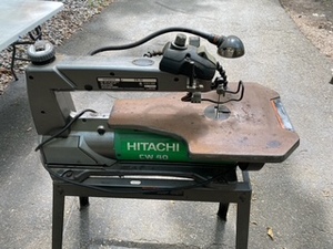 lot 229 image: Hitachi CW40 16 Scroll Saw
