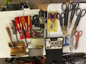 lot 231 image: Planes  Tin Snips and More