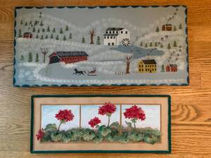 lot 85 image: Handcrafted Wall Art