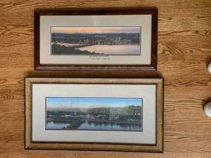 lot 116 image: Panoramic Prints featuring local towns on the St. Croix