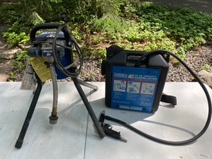 lot 216 image: Magnum dx Sprayer - 30lb Cop. Sandblaster