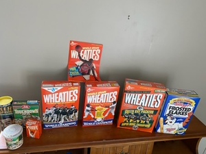 lot 266 image: Champions Wheaties Boxes (Collectibles) and More