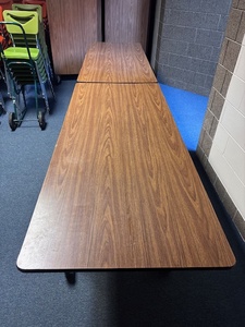 lot 7 image: (20) 12 Long Folding Tables