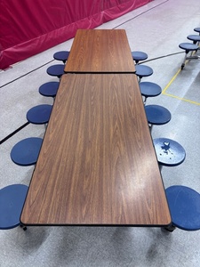 lot 2 image: (23) 10 Long, 12 -Seat Fold Up Table