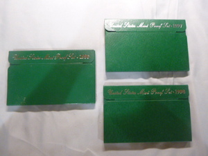 lot 13 image: 1996, 1997 and 1998 U.S. Mint Proof Sets