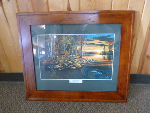 lot 45 image: Jim Hansel Wake Up Call Framed Print