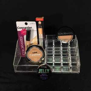 lot 10 image: Assorted Makeup with Concealer, Foundation, and Bronzer