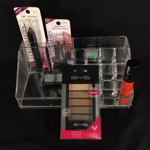 lot 27 image: Set of ColorMates Lip Crayons, Lipstick & BYS Eyeshadow Palette