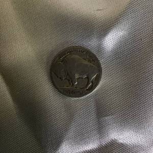lot 66 image: Vintage Buffalo Nickel Coin - Indian Head Design