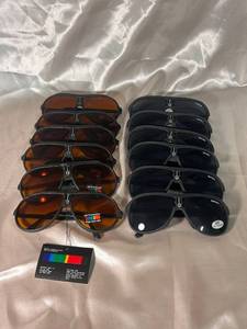 lot 82 image: Set of 10 Vintage Sunglasses with UV Protection