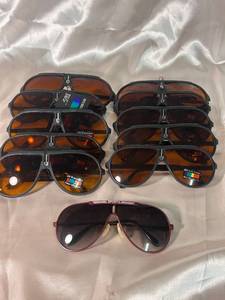 lot 83 image: Set of 9 Vintage Sunglasses with UV Protection