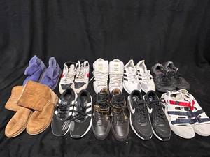 lot 103 image: Assorted Lot of 10 Mens and Womens Footwear Sizes 8-9.5