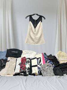 lot 104 image: Collection of Womens Clothing Including Dresses and Tops