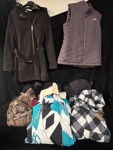 lot 118 image: Collection of Various Jackets Including Michael Kors, North Face, and Empyre Outerwear