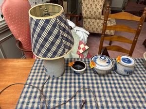 lot 141 image: 4 Rowe Pottery Works Salt glazed Pottery