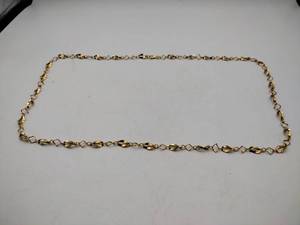 lot 33D image: Vintage Italy 14k gold link necklace 36 10g